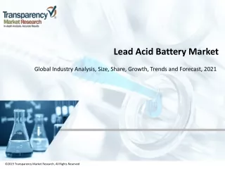 Biodiesels Market Foreseen to Grow Exponentially by 2026Lead Acid Battery Market Estimated to Expand at a Robust CAGR by