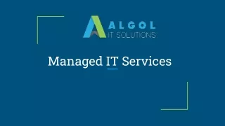 Algol IT Solutions - Managed IT Services