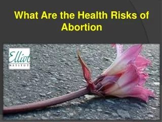 What Are the Health Risks of Abortion