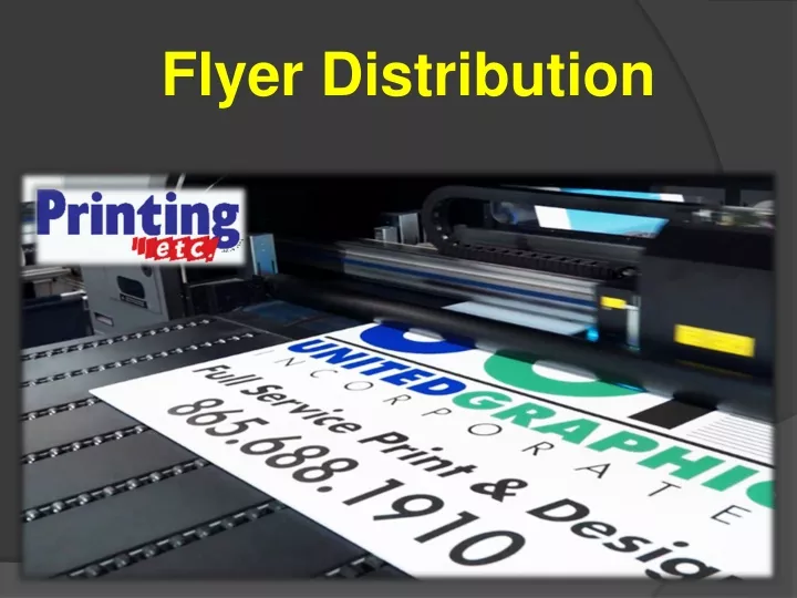 flyer distribution