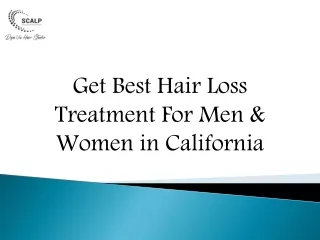 Best Hair Loss Diagnosis Clinic