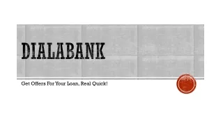 dialabank