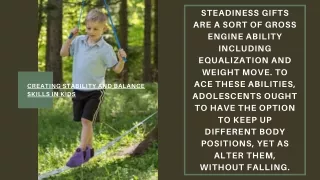 Types of Stability and Balance Skills