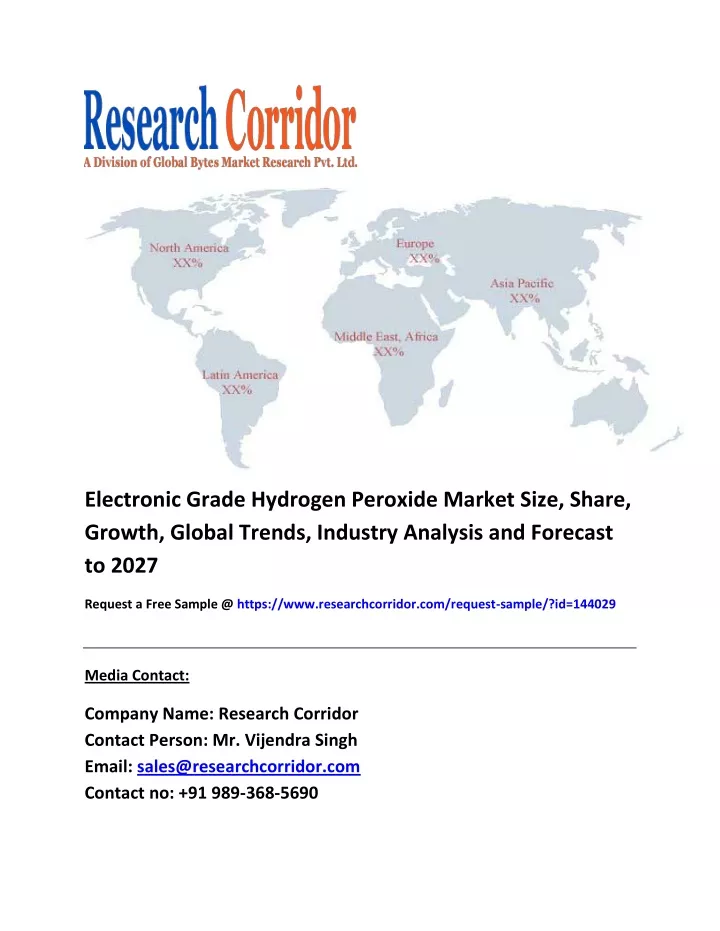 electronic grade hydrogen peroxide market size