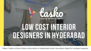 Are you looking for low cost interior designers in Hyderabad?