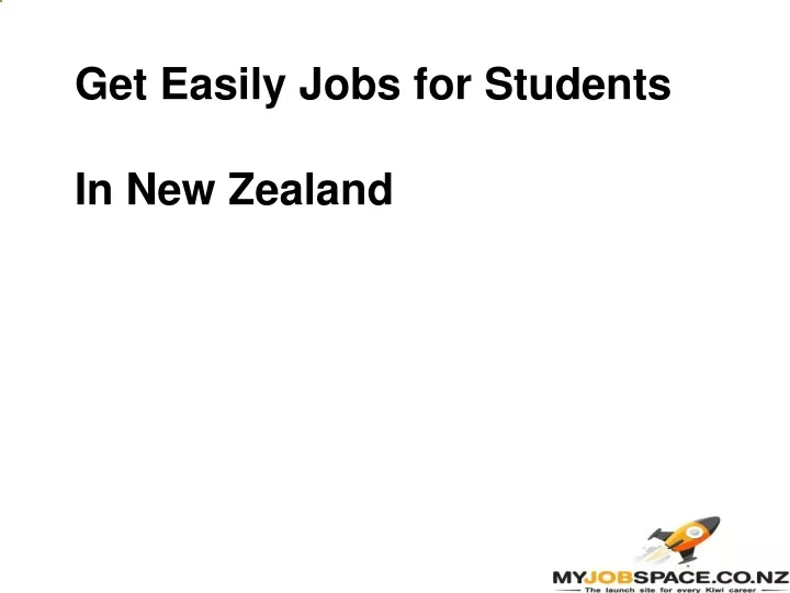 get easily jobs for students in new zealand