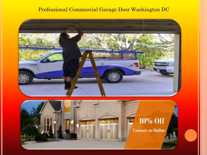 professional commercial garage door washington dc