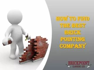 How to Find the Best Brick Pointing Company