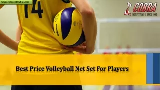 Best Price Volleyball Net Set For Players