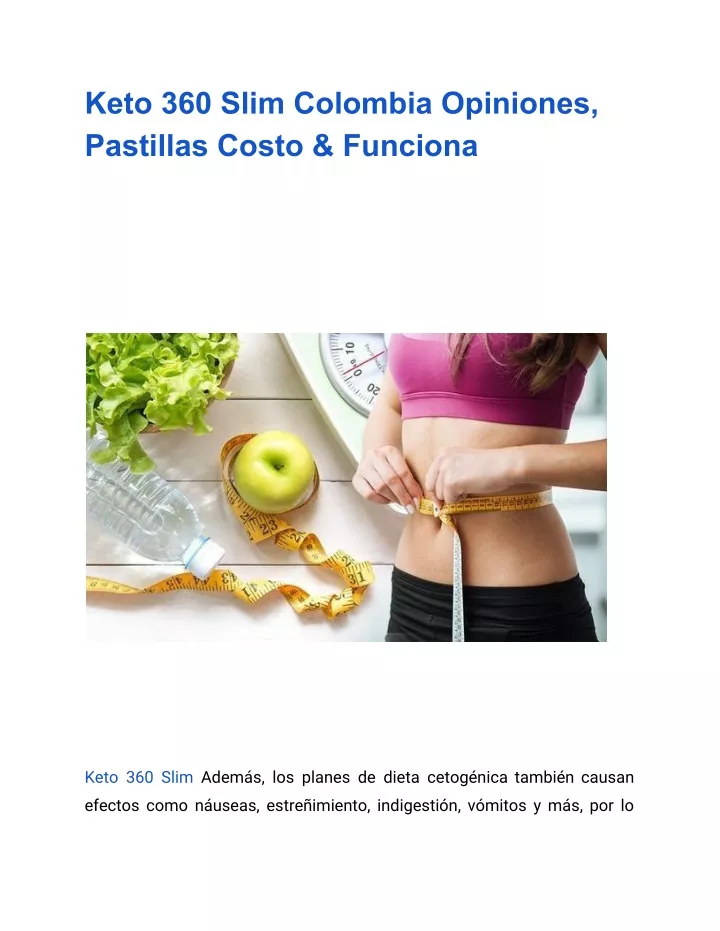 keto 360 slim colombia opiniones pastillas costo