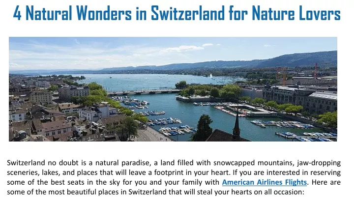 4 natural wonders in switzerland for nature lovers