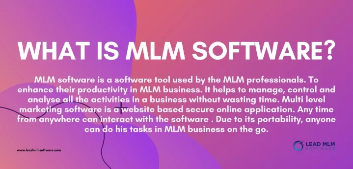 what is mlm software