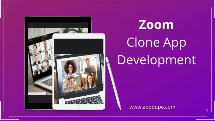 zoom clone app development