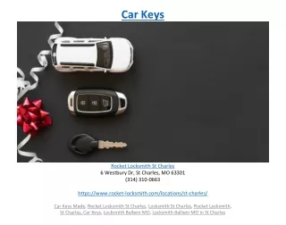 car keys