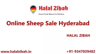 Online sheep sale hyderabad