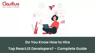 Do You Know How to Hire Top ReactJS Developers? - Complete Guide