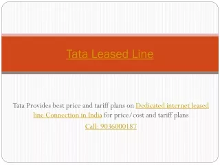 tata leased line