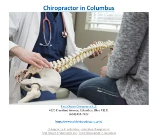chiropractor in columbus
