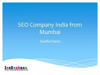 SEO Company India from Mumbai
