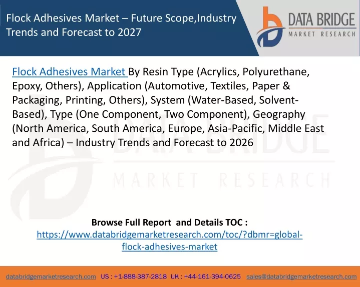 flock adhesives market future scope industry