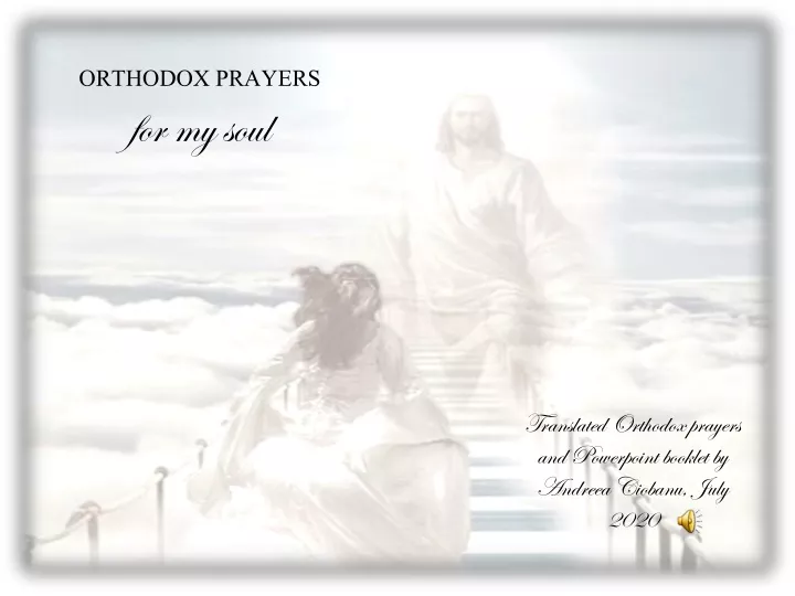 orthodox prayers for my soul