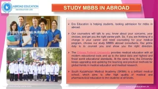 study mbbs in abroad