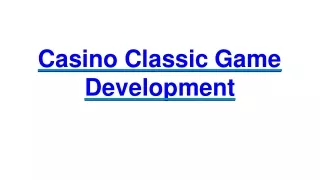 casino classic game