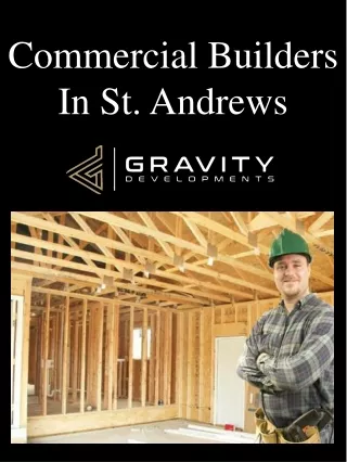 commercial builders in st andrews