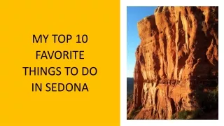 MY TOP 10 FAVORITE THINGS TO DO IN SEDONA