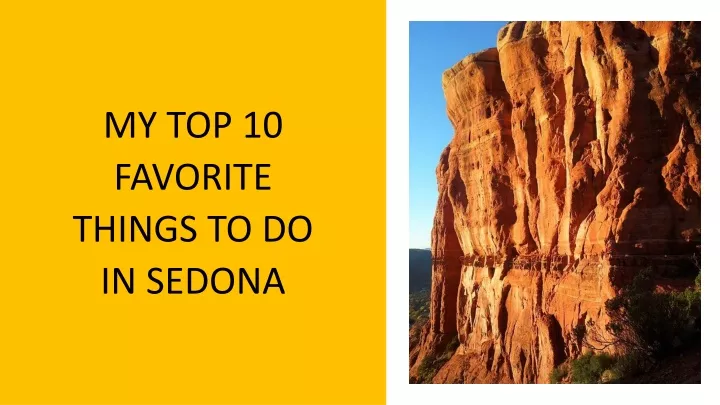 my top 10 favorite things to do in sedona