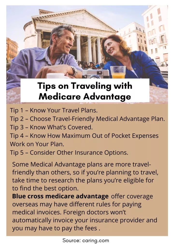 tips on traveling with medicare advantage