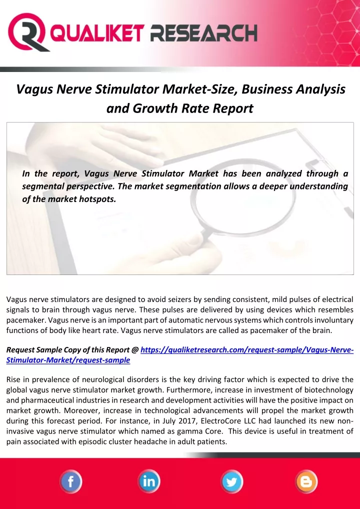 vagus nerve stimulator market size business