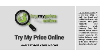 Try My Price Online
