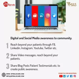 Digital And Social Media Awareness to community with spiralscare
