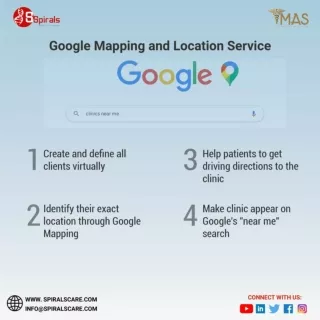 Google mapping anl location Service with spiralscare