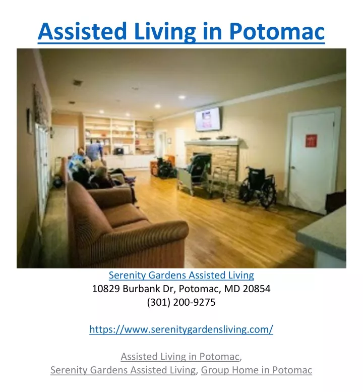 assisted living in potomac
