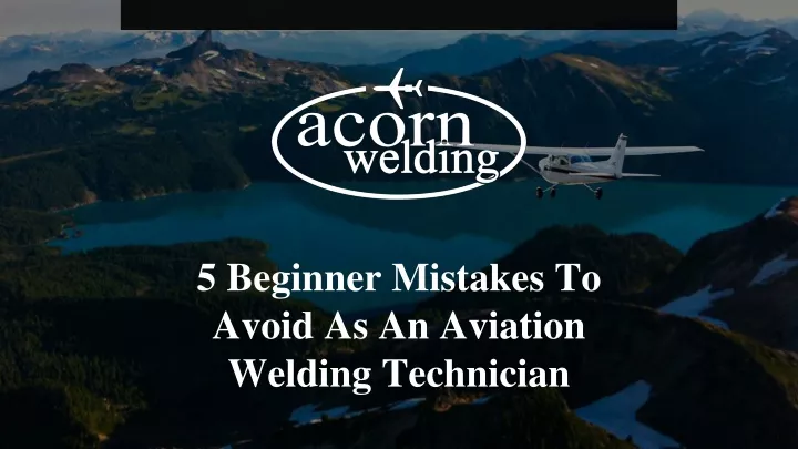 5 beginner mistakes to avoid as an aviation