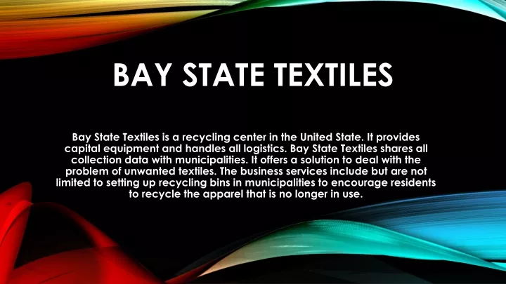 bay state textiles