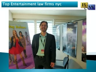 Top Entertainment law firms nyc