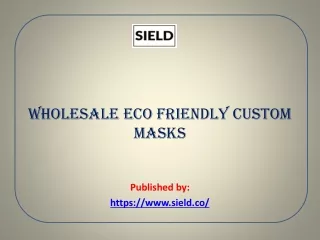 Wholesale Eco Friendly Custom Masks