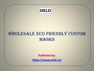 wholesale eco friendly custom masks published by https www sield co