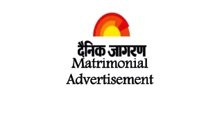 matrimonial advertisement