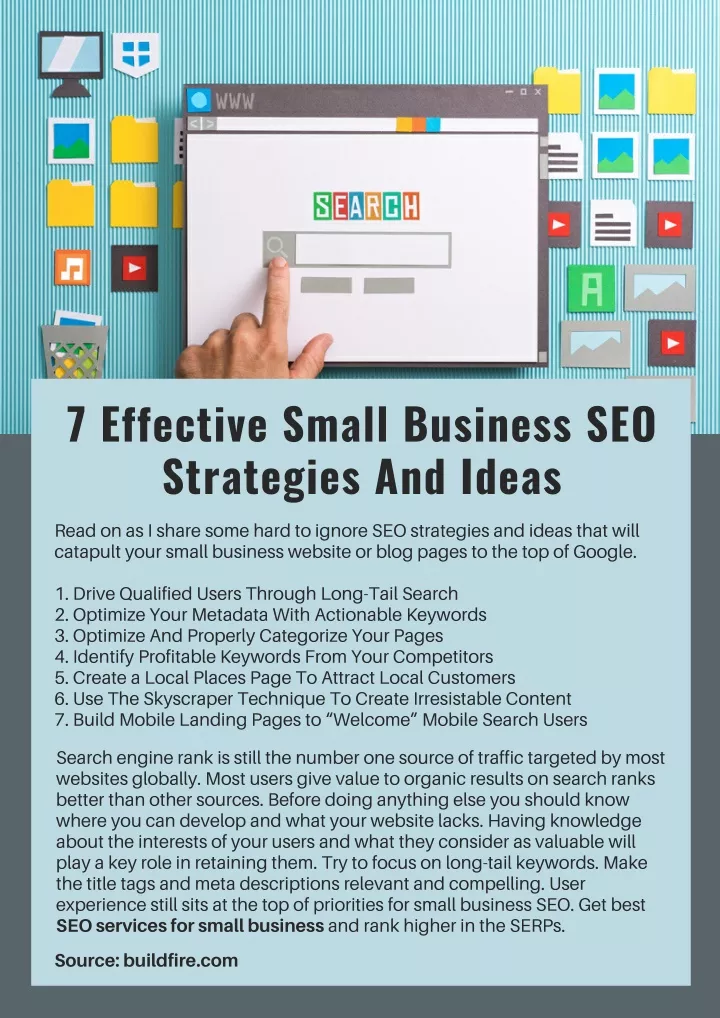 7 effective small business seo strategies