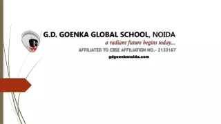 GD Goenka Global School, Noida