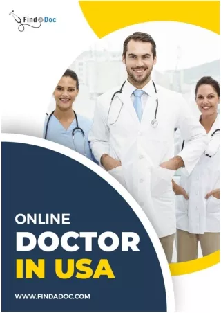 4 Reasons to confer with Online Doctor in USA