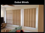 Blinds Dubai - slide 1