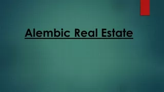 Alembic real estate
