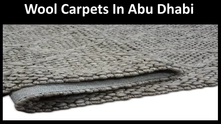 wool carpets in abu dhabi