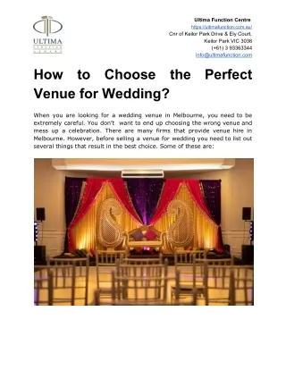 PPT - How to Choose the Perfect Venue in Vrindavan for Destination ...