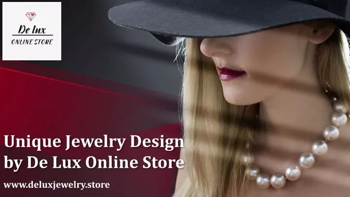 unique jewelry design by de lux online store